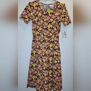 MEDIUM LuLaRoe Amelia dress, NEW with tags